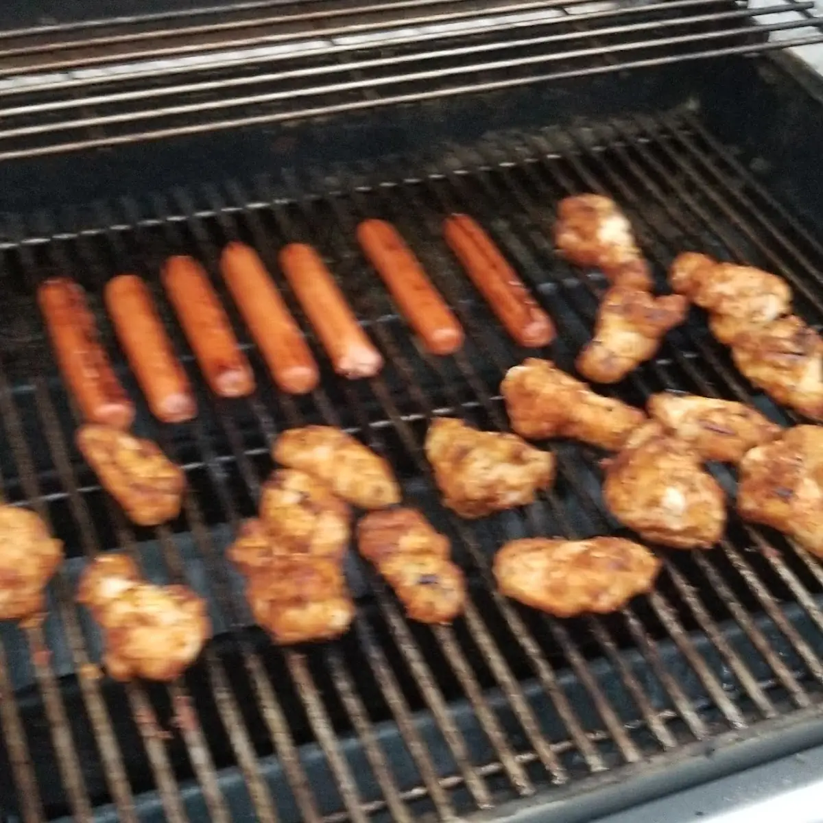 Wings Hot Dogs and Brats
