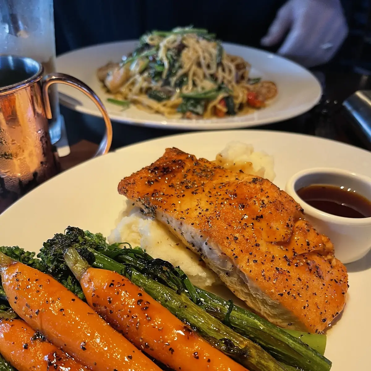 Whiskey Glazed Salmon