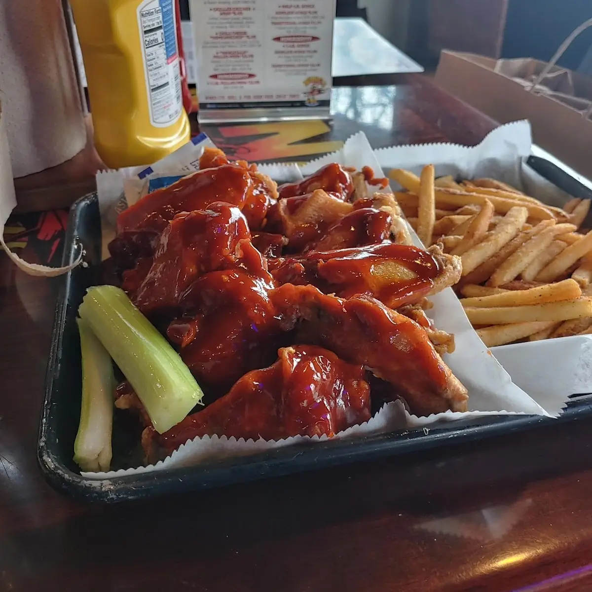 7 Wing Basket Buffalo Style