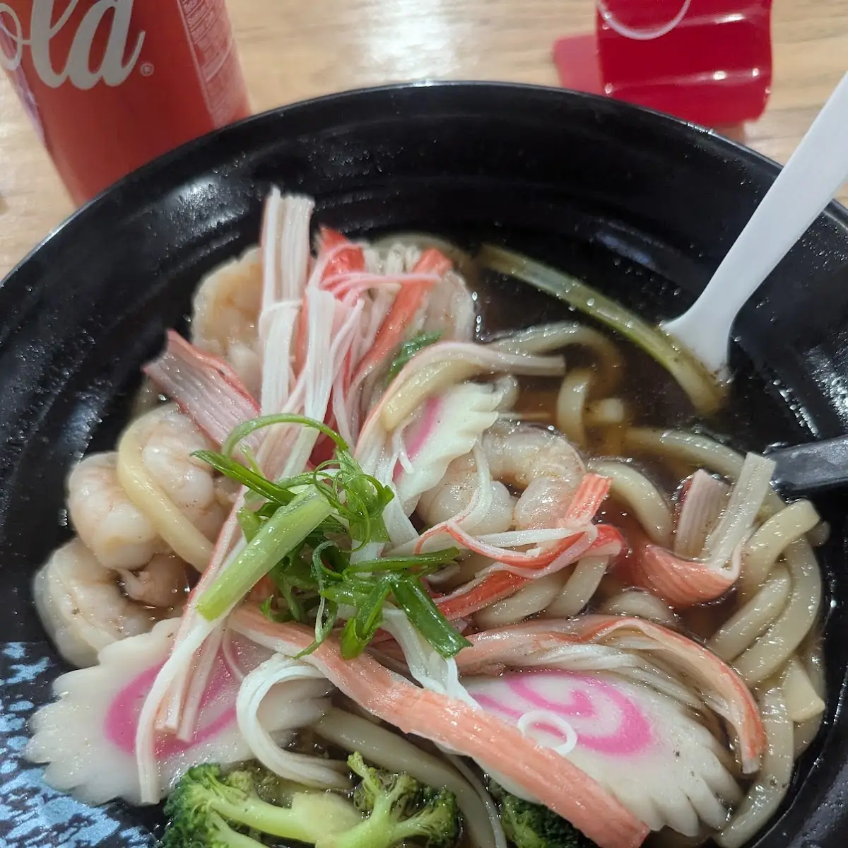 Seafood Udon Noodle Soup