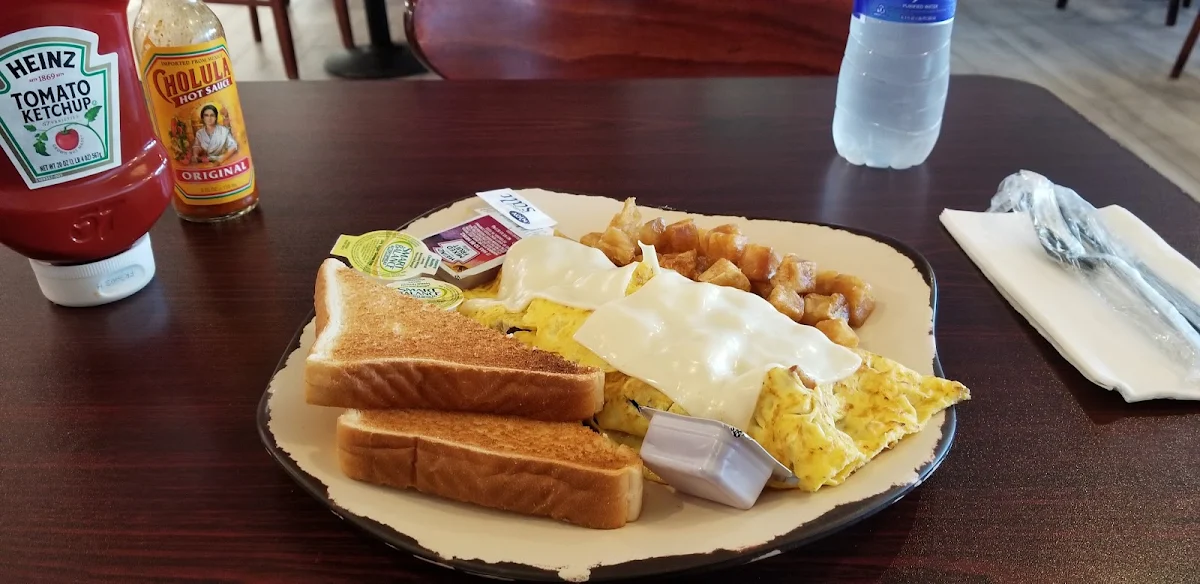 Omelette with Bacon Swiss Cheese