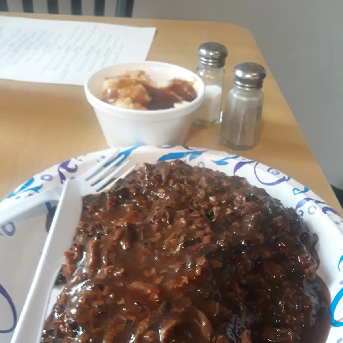 Open Faced Roast Beef Sandwich
