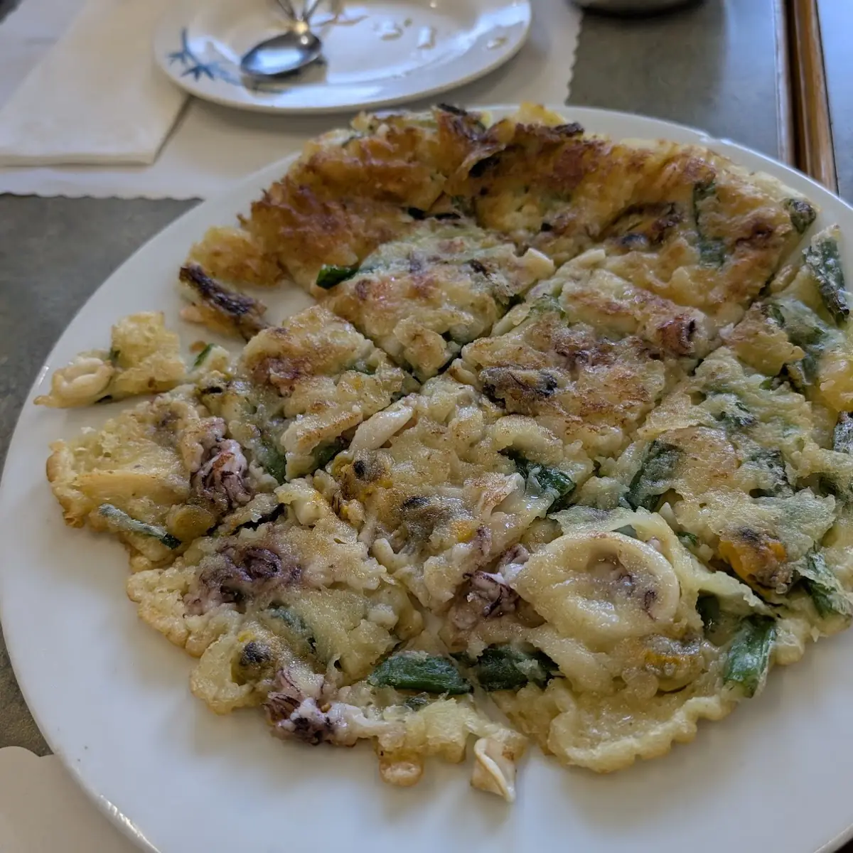 Seafood Scallion Pancake