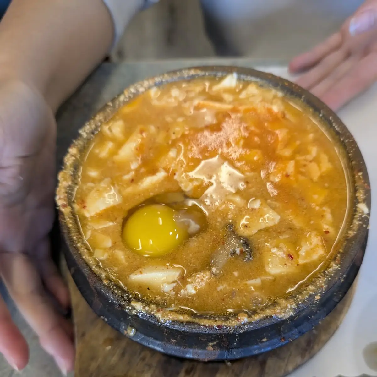 Seafood Tofu Soup