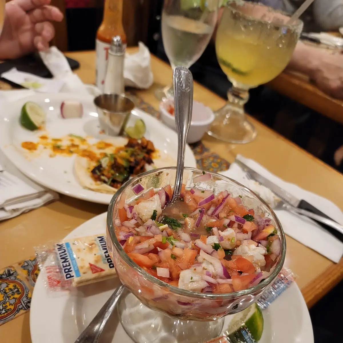 Ceviche Mixto Mixed Cocktailsauce