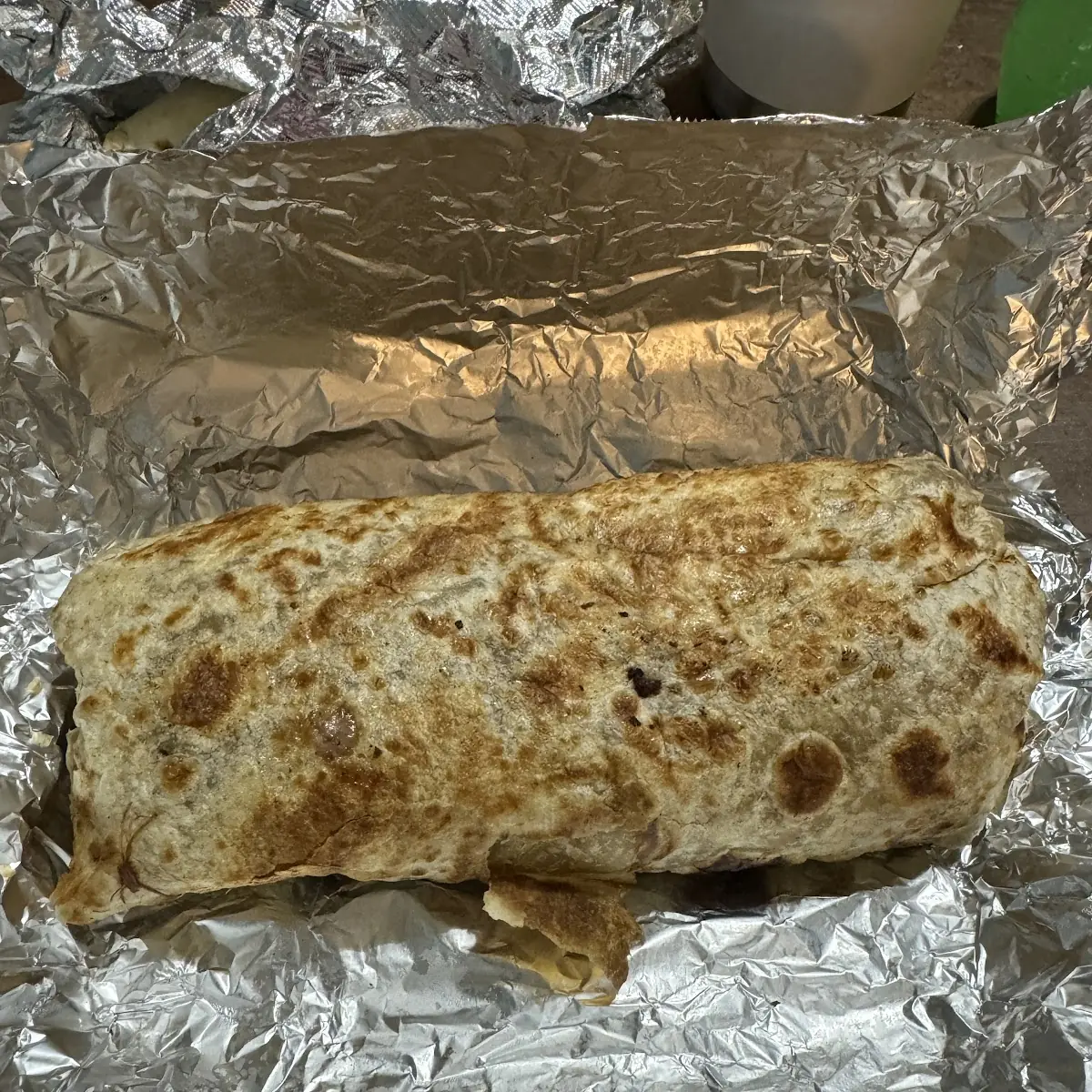 Asada Burrito with Beans