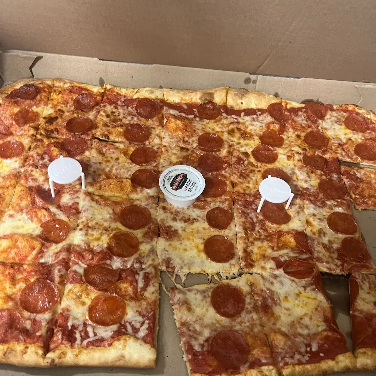 Monster Cheese Pizza - 28 Square Slices
