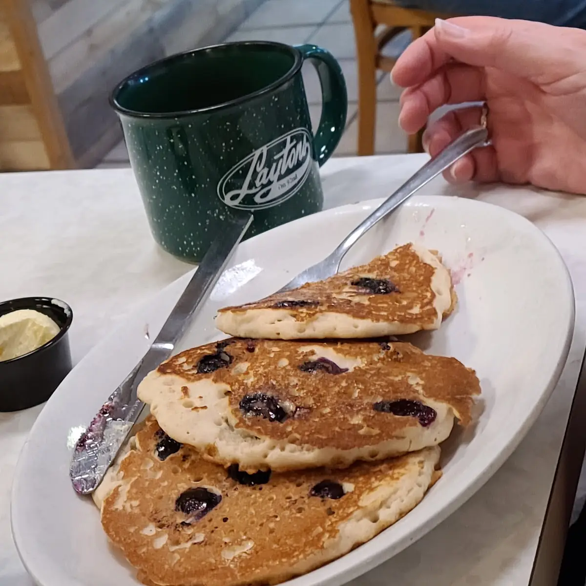 Blueberry Pancakes