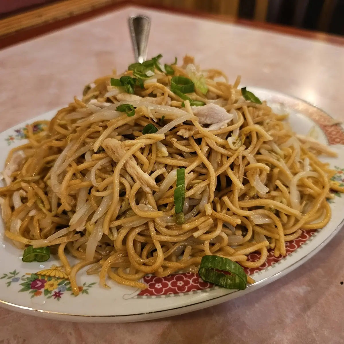 Chicken Chow Mein, Bamboo Palace