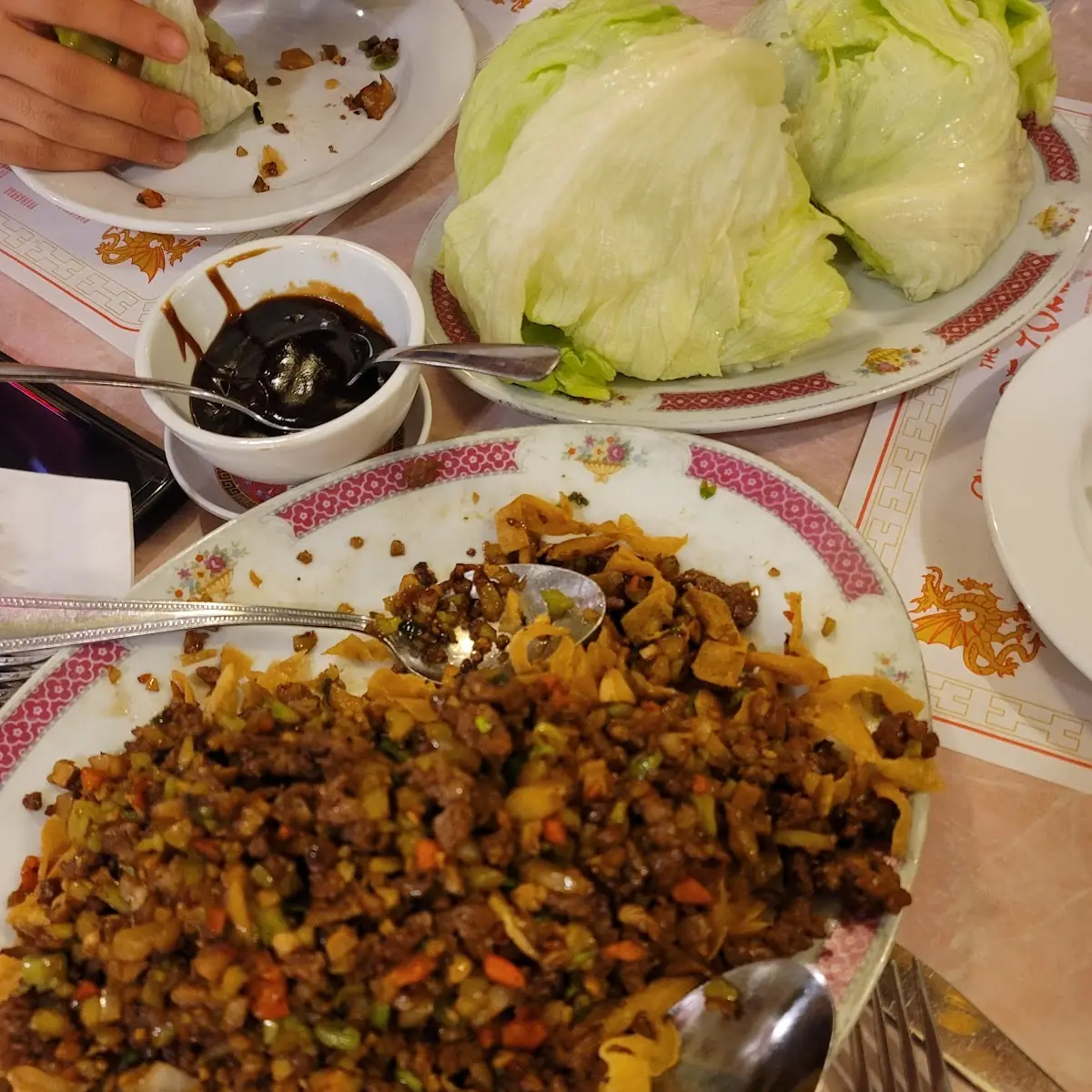 Lettuce Wrap, Bamboo Palace