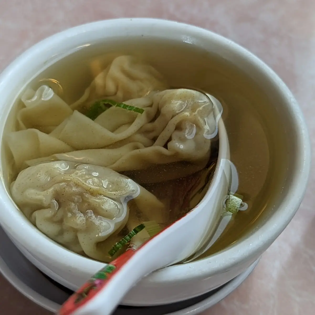 Wonton Soup, Bamboo Palace