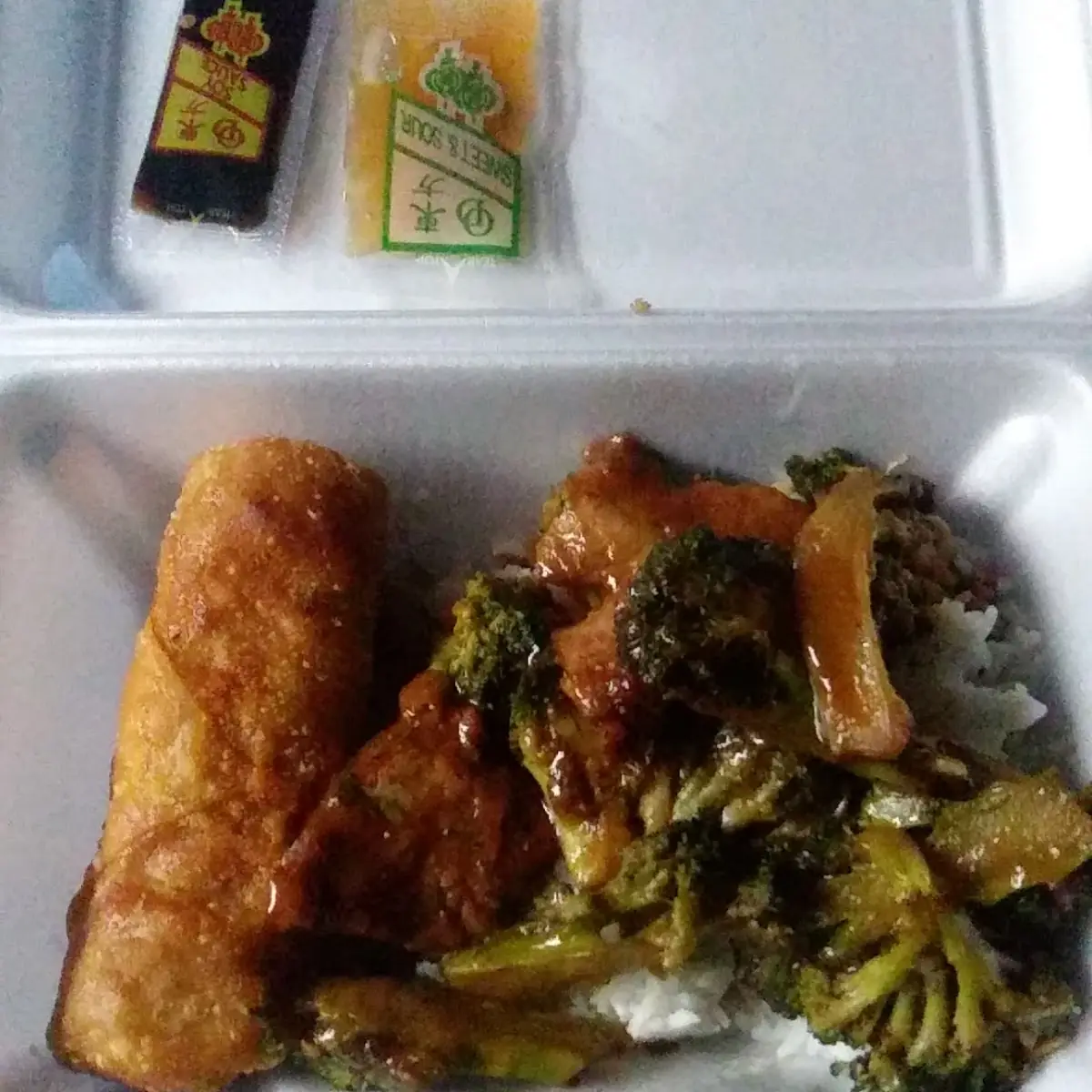 Beef and Broccoli White Rice