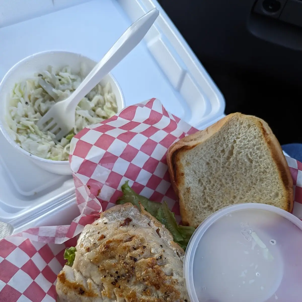 Grilled Fish Sandwich