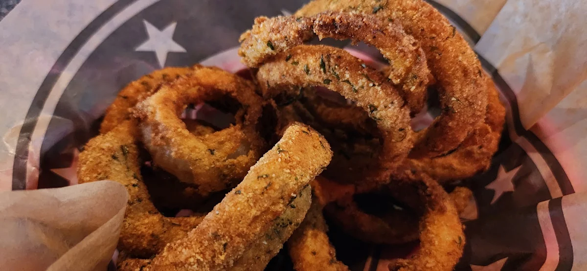 Hand-Battered Onion Rings