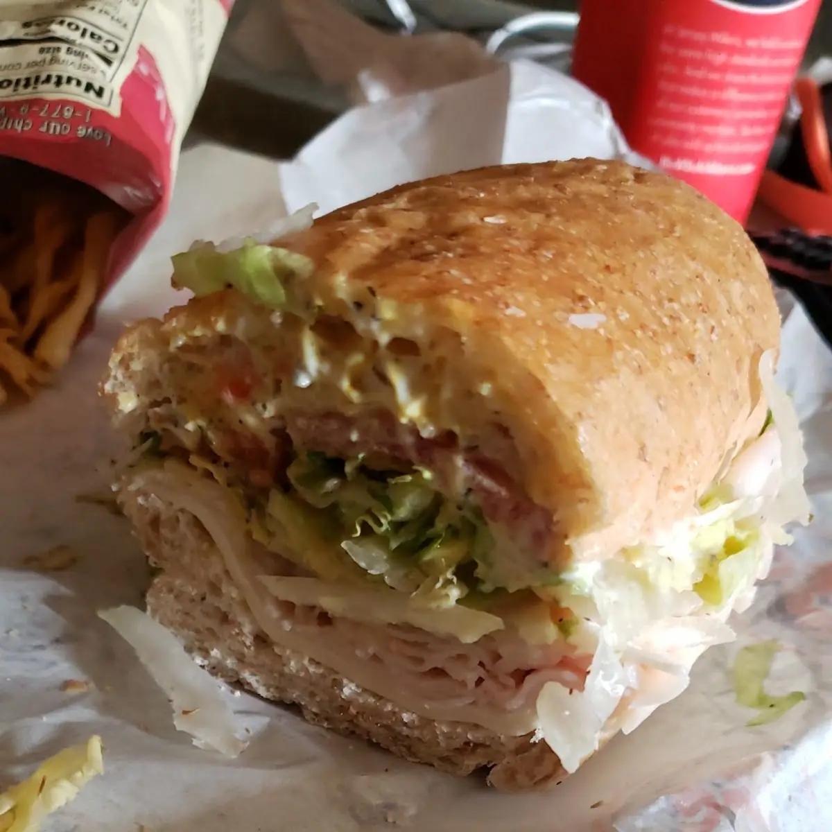 Turkey and Cheese Sub