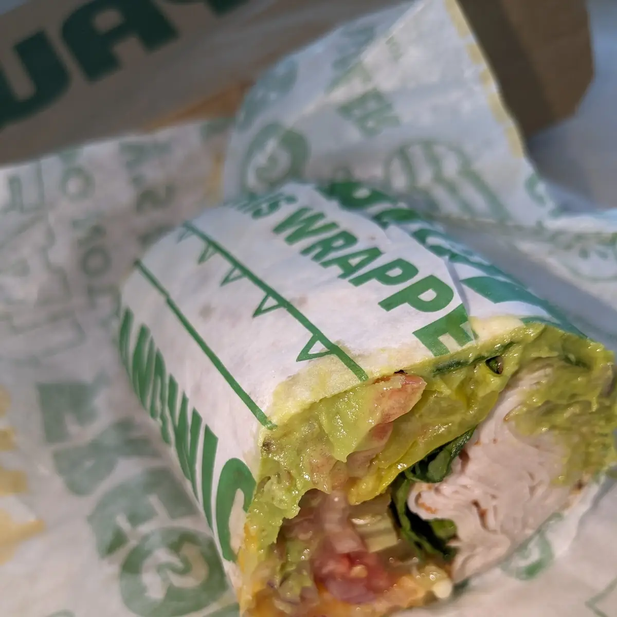 Turkey Bacon Avocado Wrap