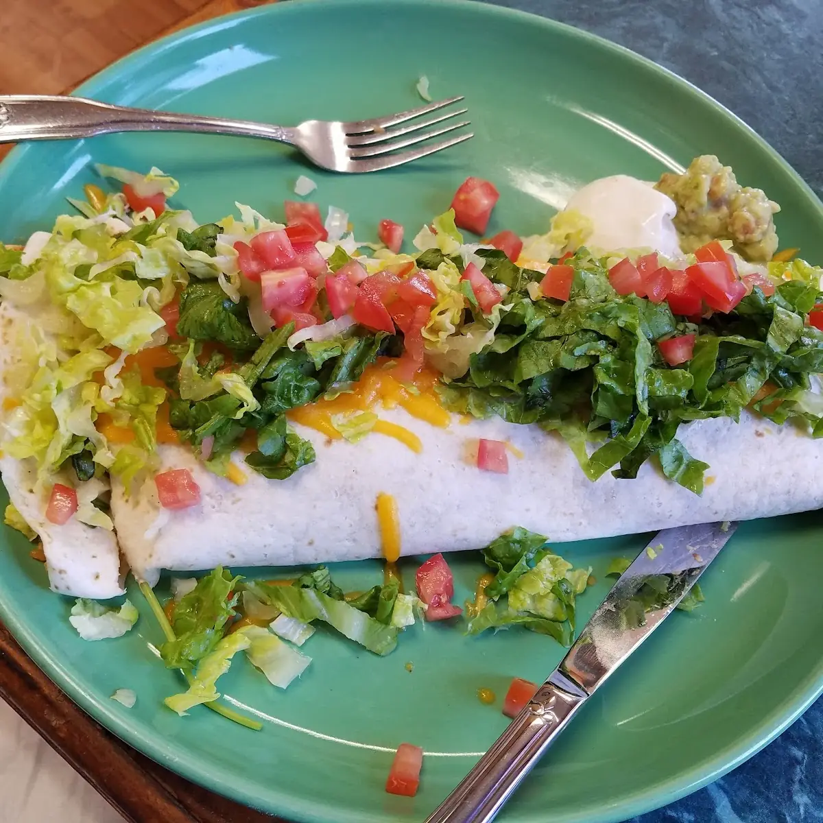 Chile Verde Burrito
