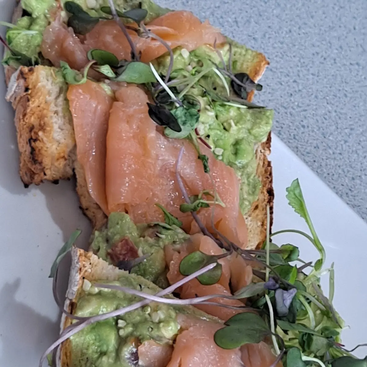 Avocado Toast with Smoked Salmon