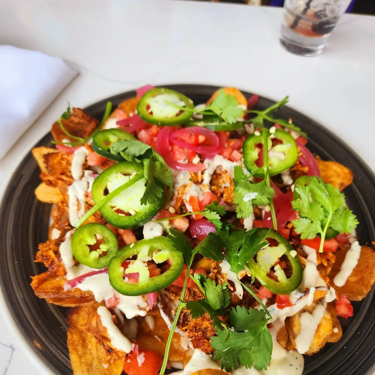 BBQ Chicken Nachos