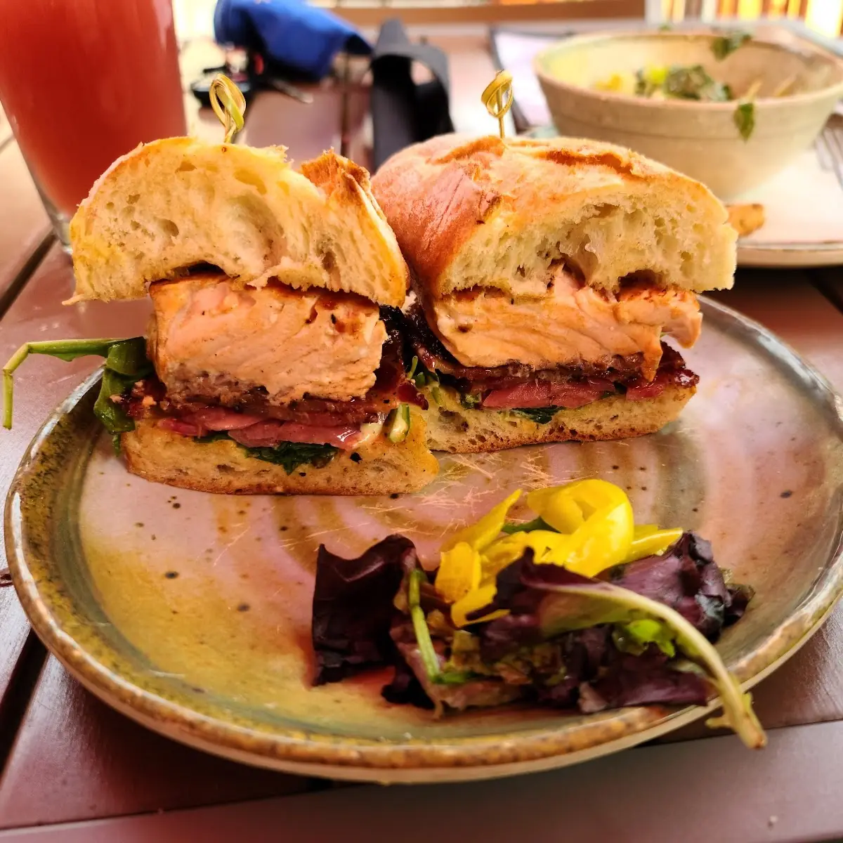 Salmon Sandwich