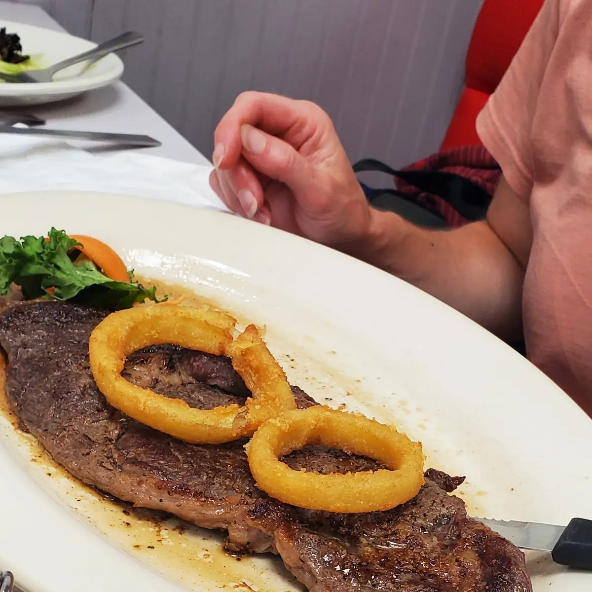 8 oz. Ribeye Steak & Eggs