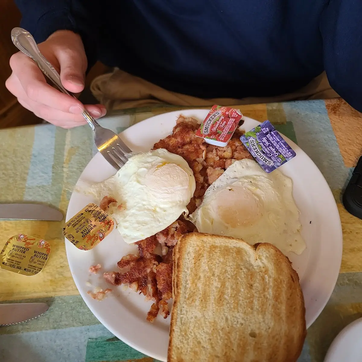 Corned Beef Hash & Eggs