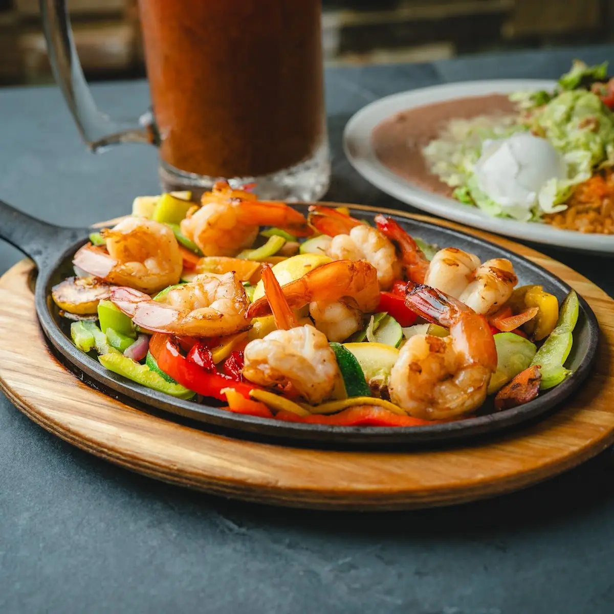 Jumbo Shrimp Fajitas