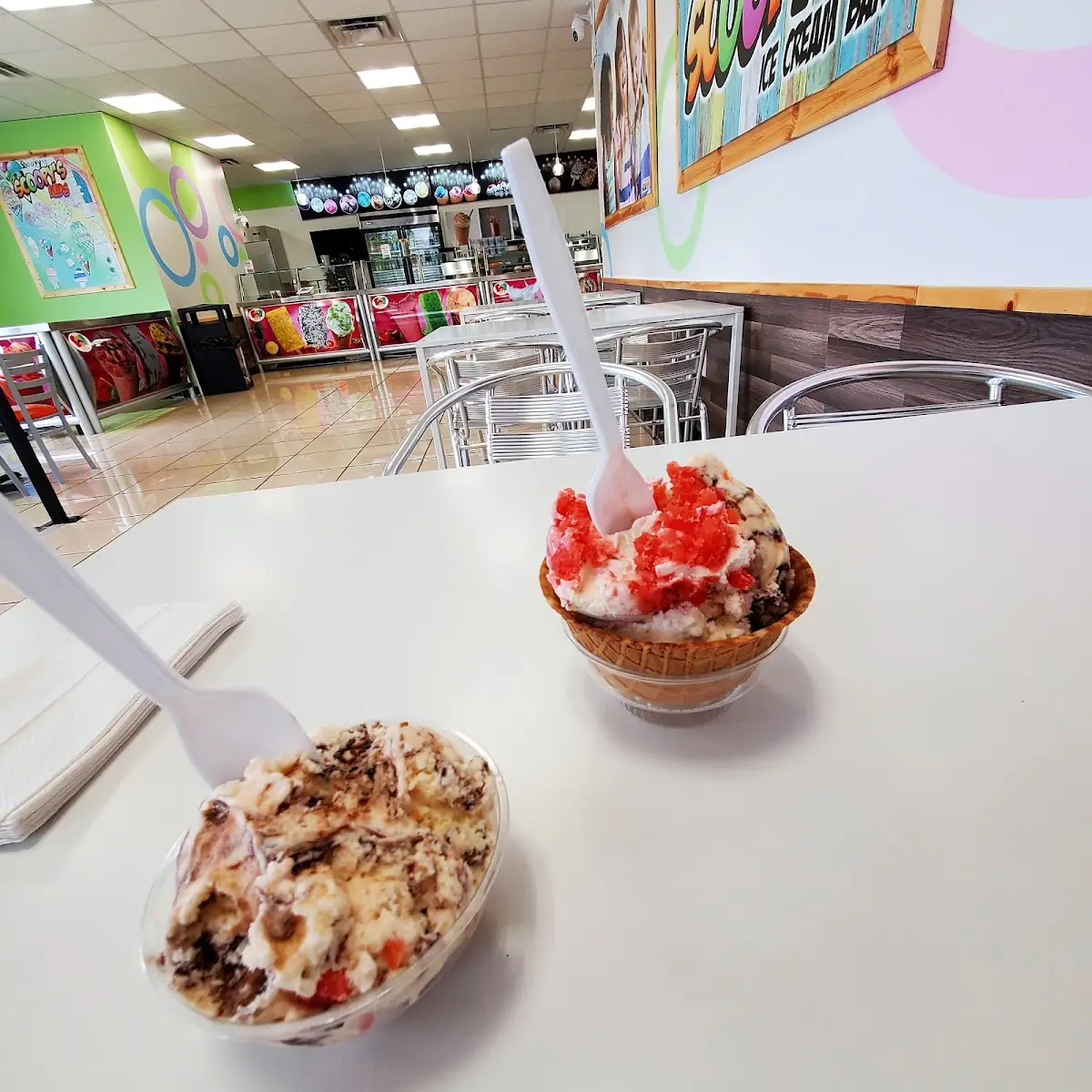 Banana Split Ice Cream