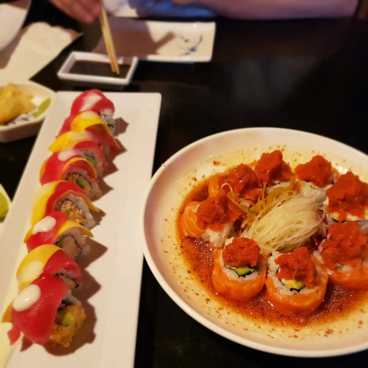 Mango Roll and Sunshine Roll