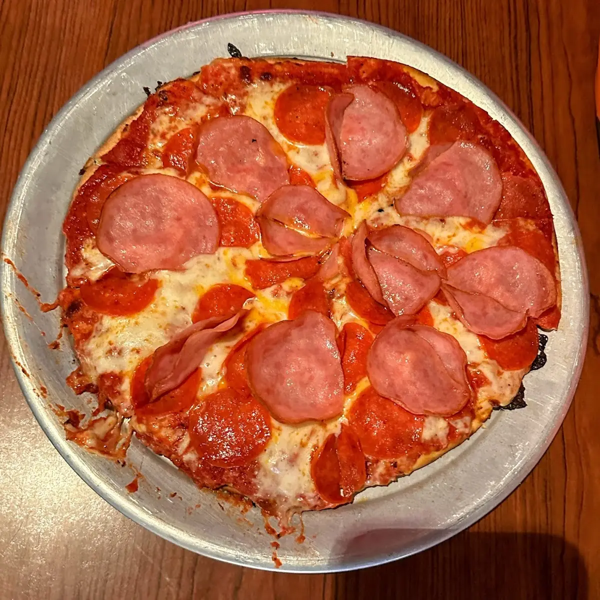 Pepperoni and Canadian Bacon