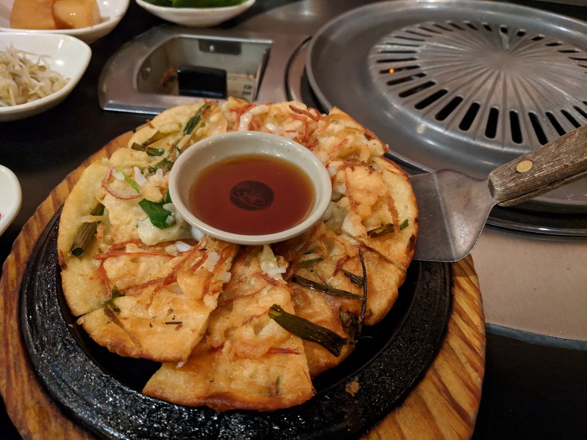 Seafood Pancake