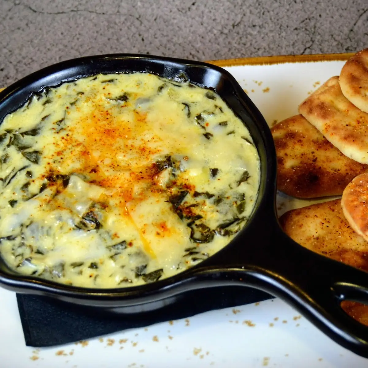 Artichoke and Collard Greens Dip