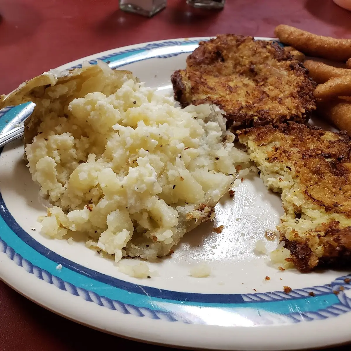 Pork Chops and Baked Potato