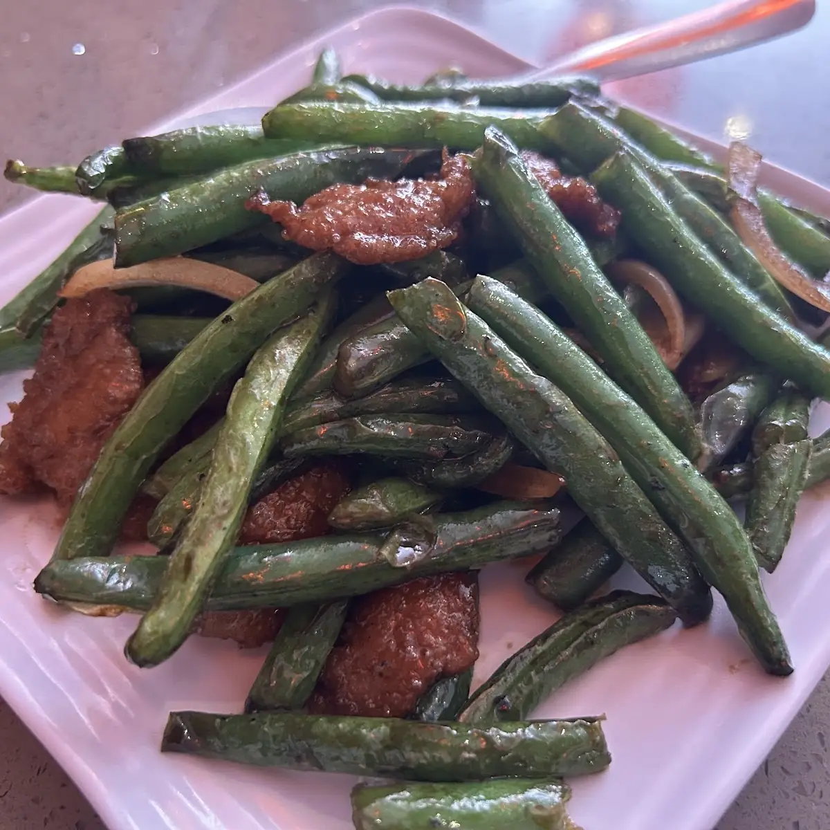 Dry-Fried Green Beans