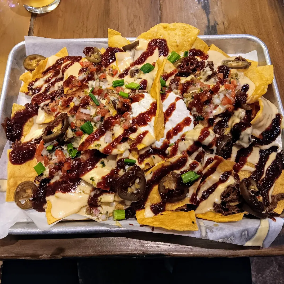 BBQ Chicken Nachos