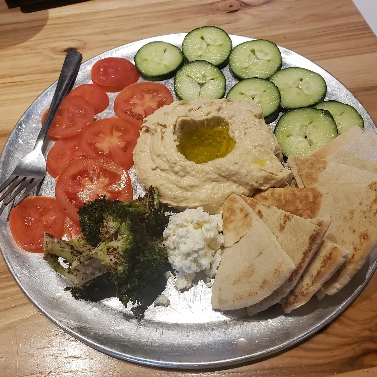 Lazymoon Hummus Plate