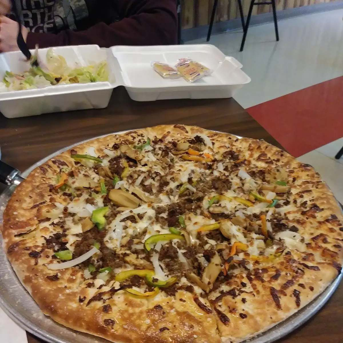 Philly Cheese Steak Pizza