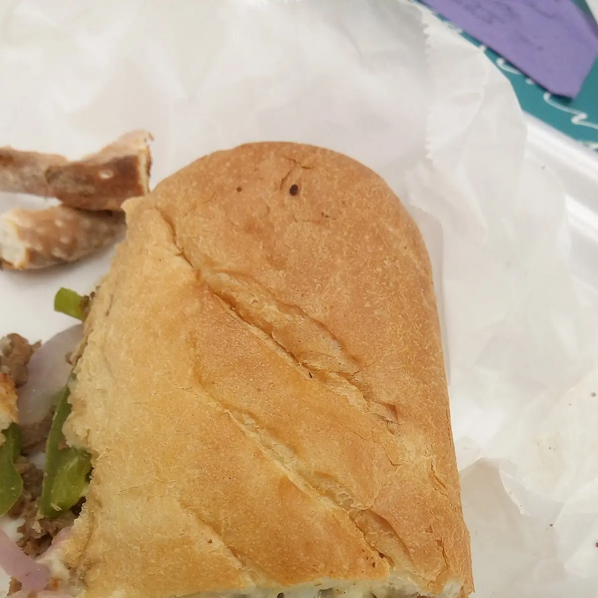 Philly Cheese Steak Sandwich
