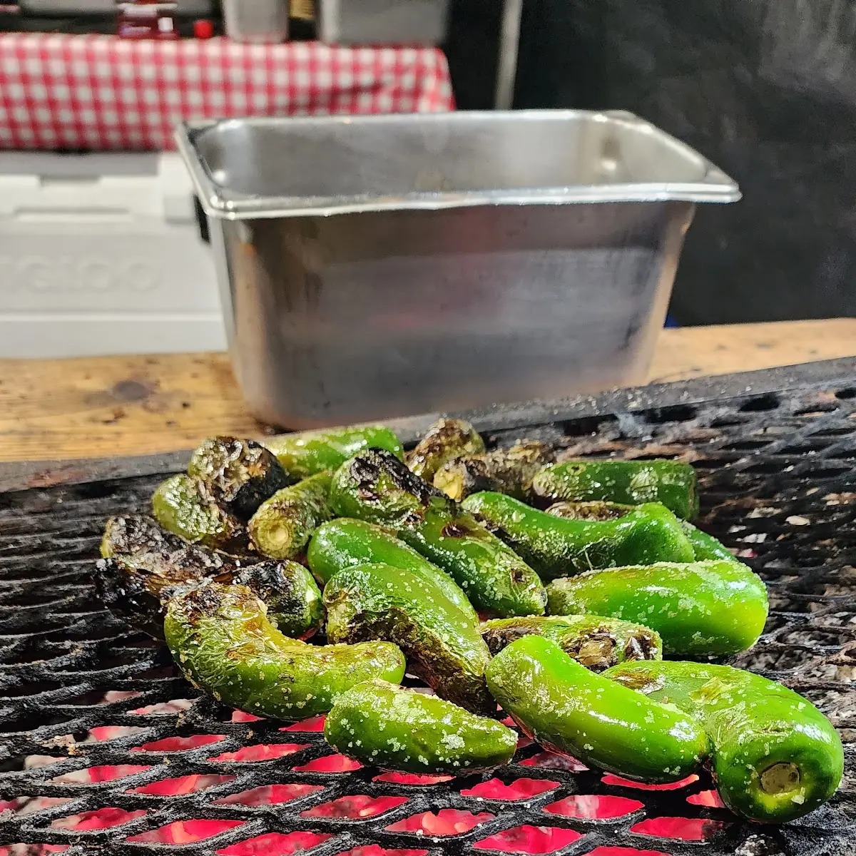Grilled Jalapeños