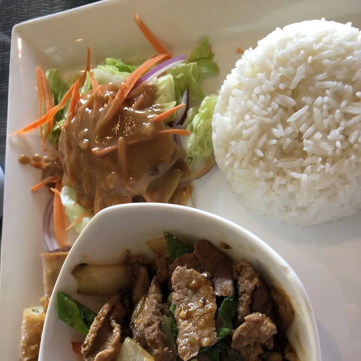 Beef Pad Thai Basil
