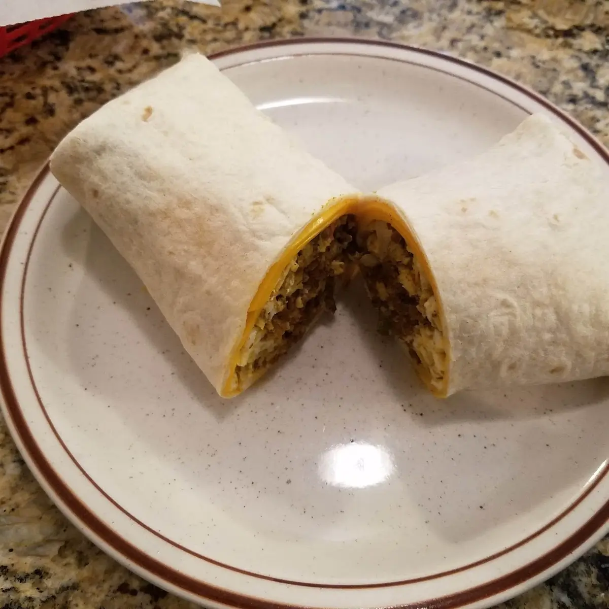 Chorizo Breakfast Burrito