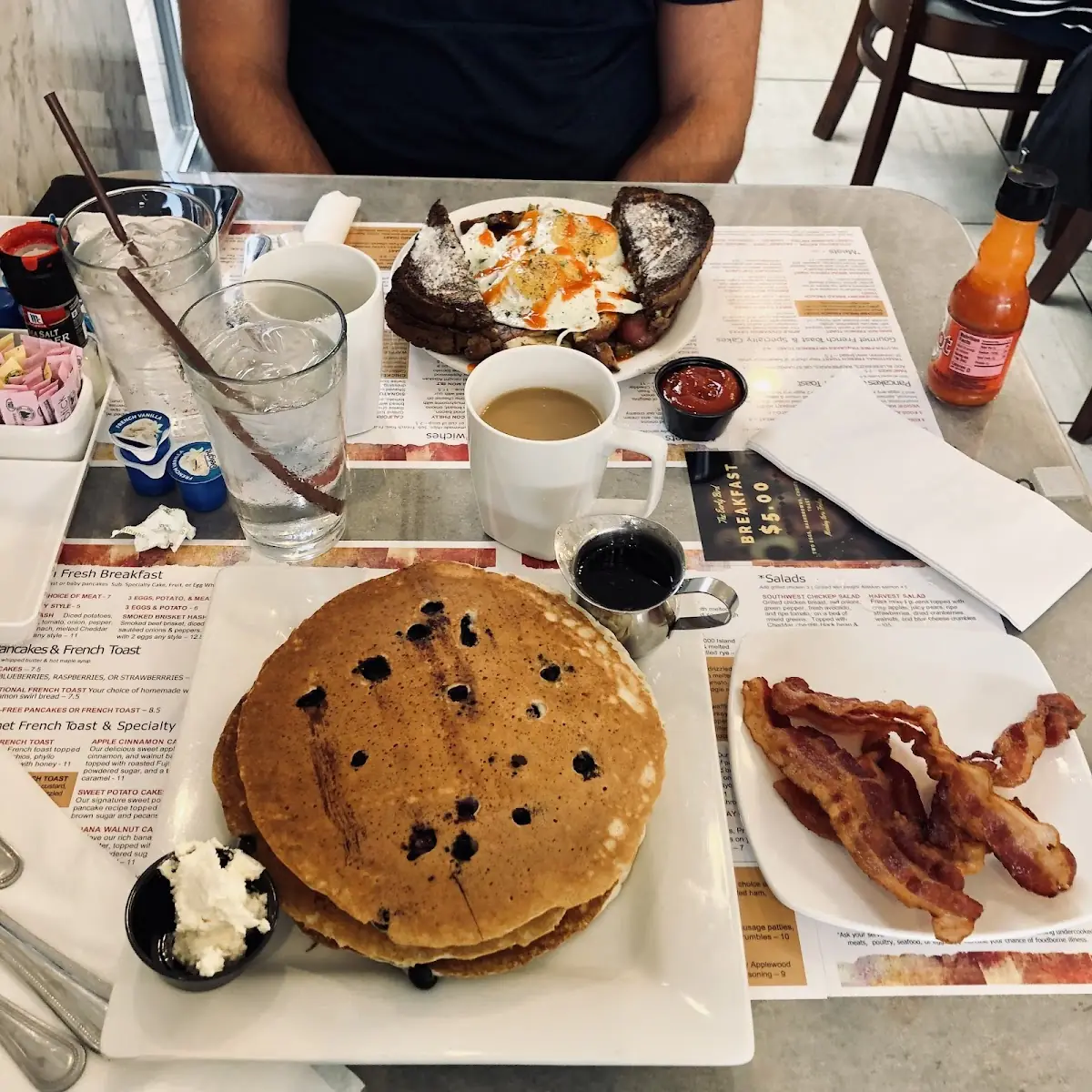 GF Blueberry Pancakes