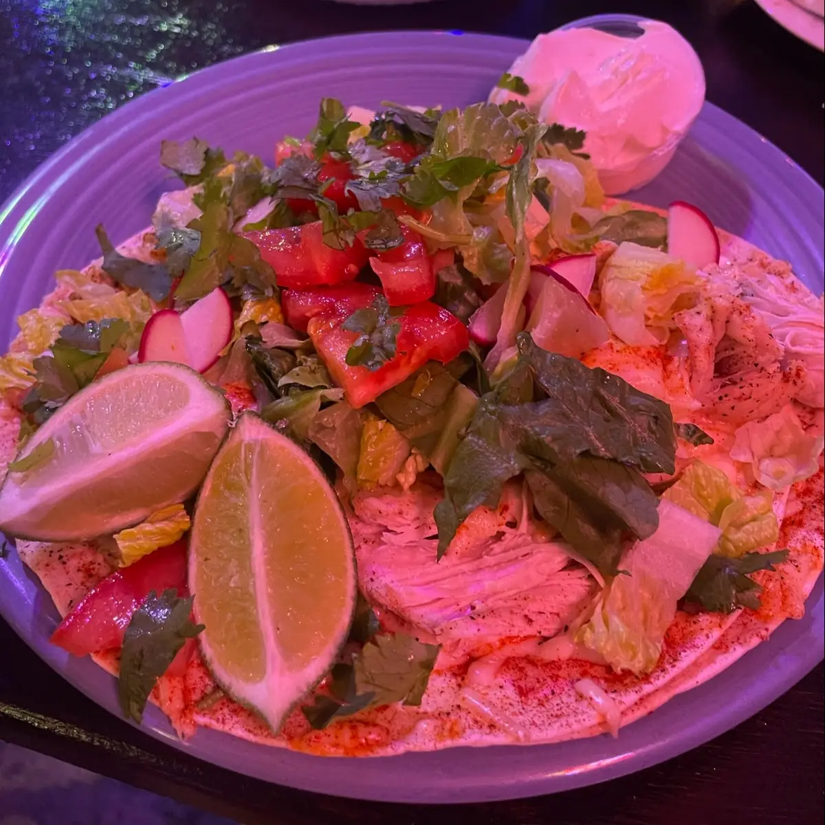 Braised Chicken Taco