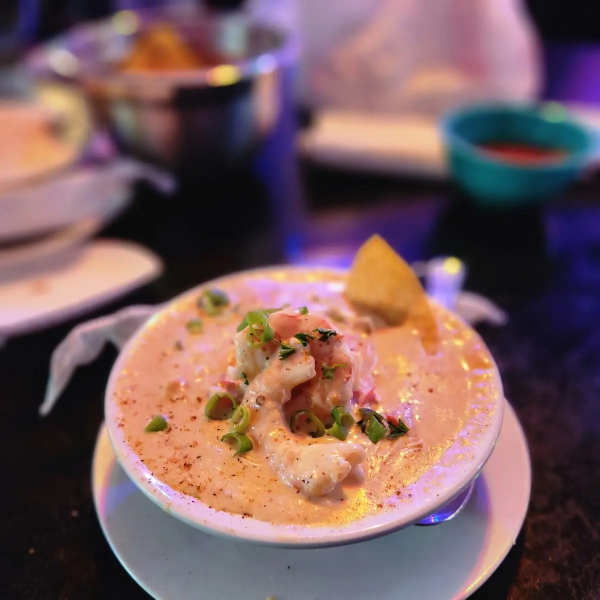 Cheese Dip with Shrimp