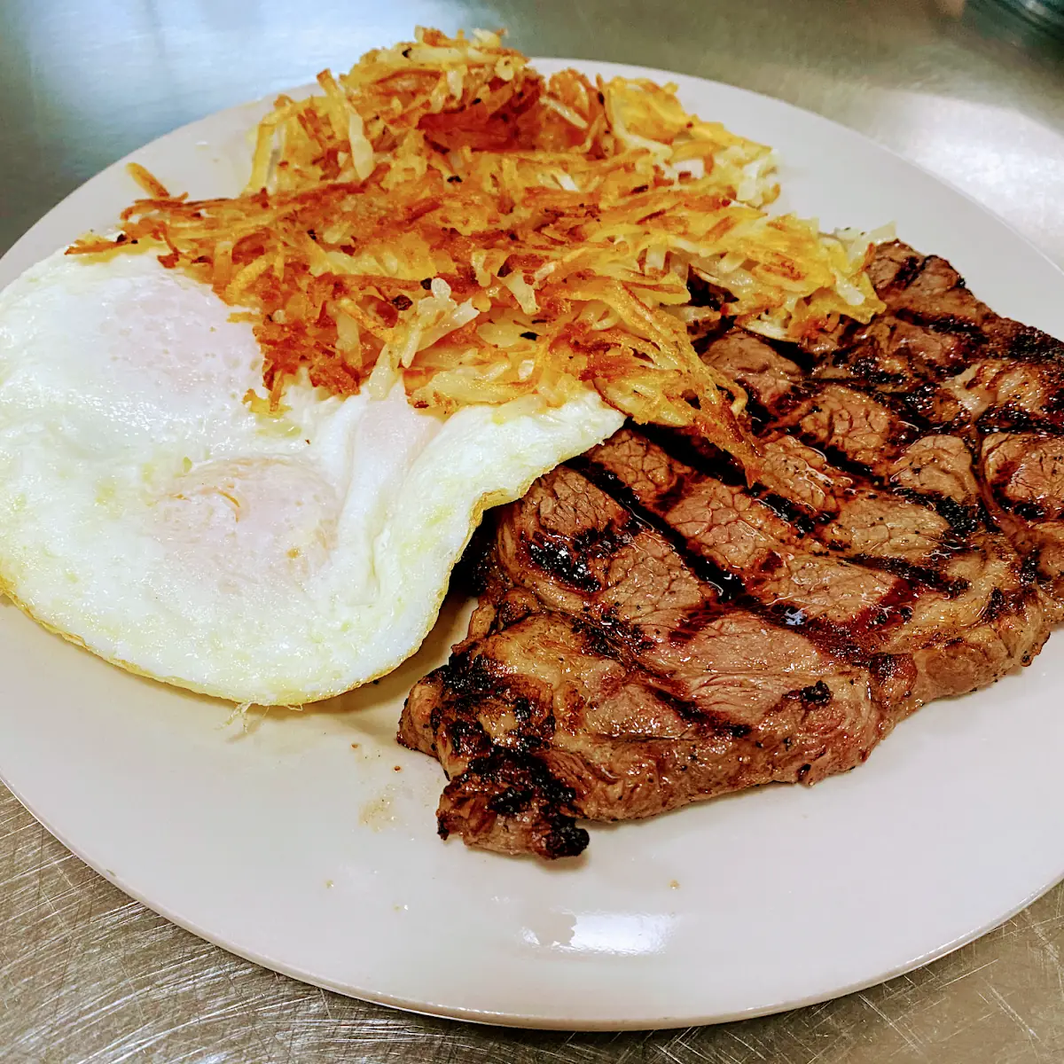 Top Sirloin & Eggs