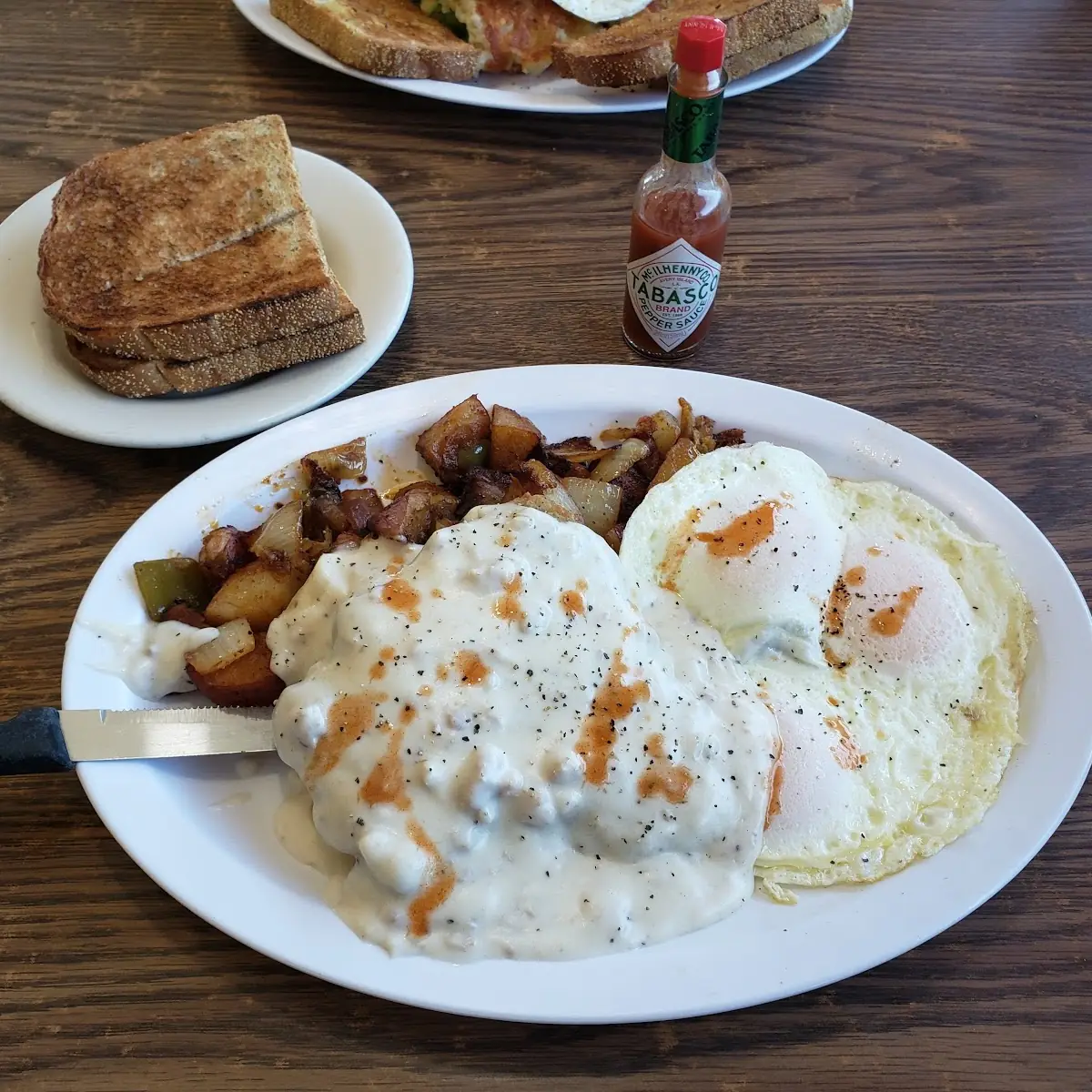 Chicken Fried Steak Eggs