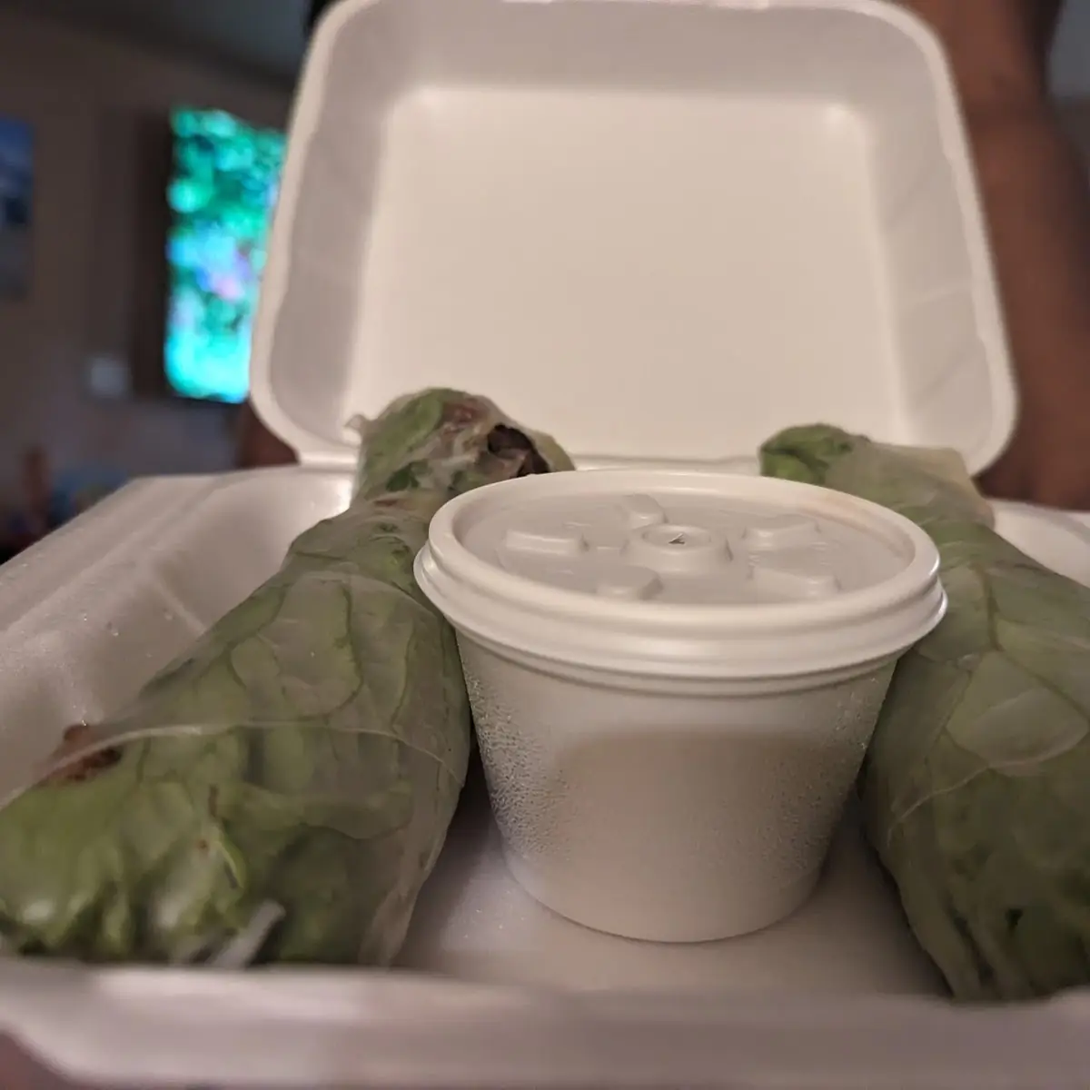 Grilled Pork Spring Roll