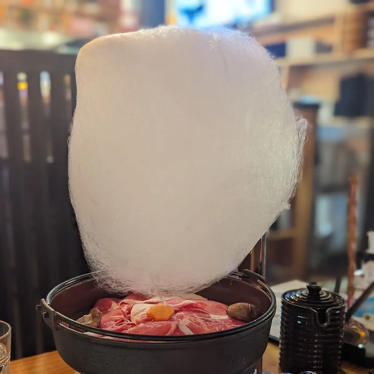 Cotton Candy Sukiyaki