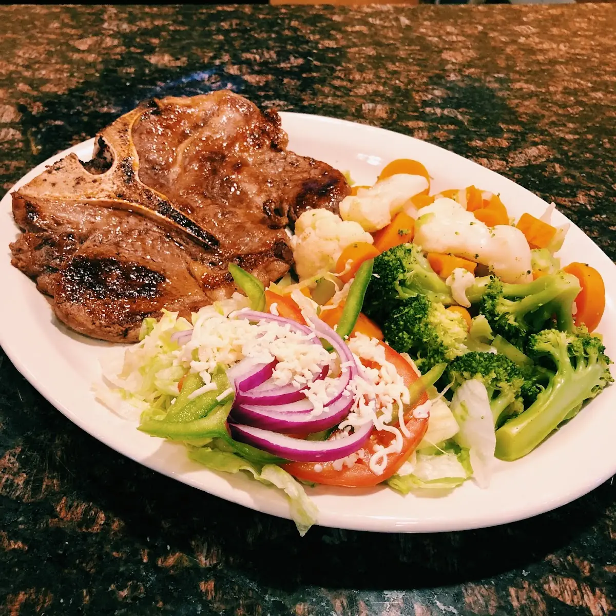 Ribeye Steak and Shrimp