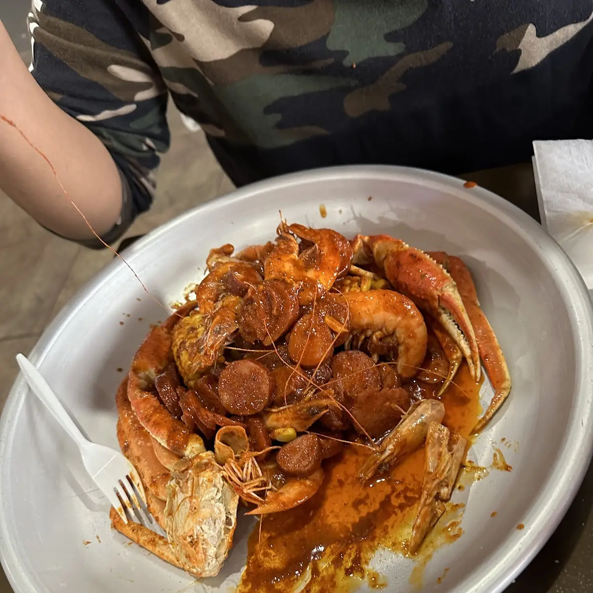 Hot Boiled Shrimp